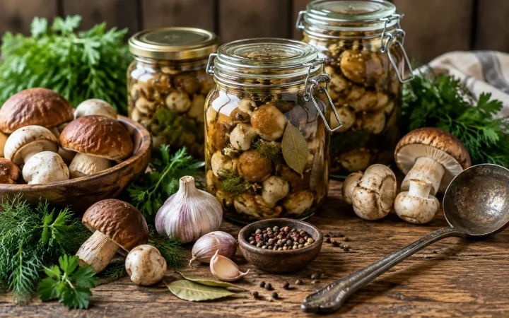 Какие грибы лучше всего подходят для маринования
